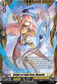Knight of Light Bow, Mumiah (FR) - DZ-BT04: Destined Showdown - Cardfight Vanguard card