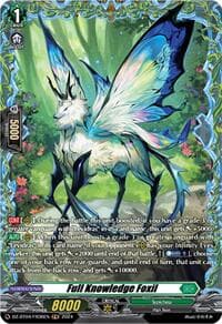 Full Knowledge Foxil (FR) - DZ-BT04: Destined Showdown - Cardfight Vanguard card