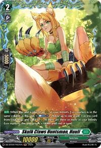 Skulk Claws Huntsman, Huuli (FR) - DZ-BT04: Destined Showdown - Cardfight Vanguard card