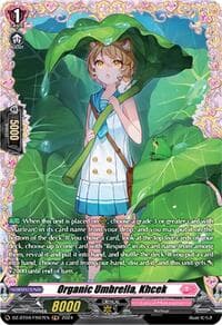 Organic Umbrella, Khcek (FR) - DZ-BT04: Destined Showdown - Cardfight Vanguard card