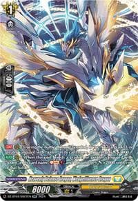 Heavenly Defense Dragon, Wedgeffluence Dragon (SR) - DZ-BT04: Destined Showdown - Cardfight Vanguard card