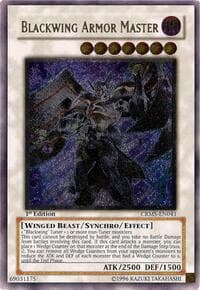 Blackwing Armor Master (UTR) - Crimson Crisis - YuGiOh card