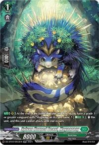 Sylvan Horned Beast, Mayaarasy (SR) - DZ-BT04: Destined Showdown - Cardfight Vanguard card