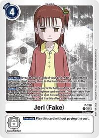 Jeri (Fake) (Store Tournament 2024 Oct. - Dec. Participation Pack) - Digimon Promotion Cards - Digimon Card Game card