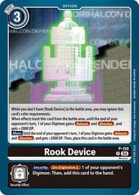 Rook Device (Store Tournament 2024 Oct. - Dec. Participation Pack) - Digimon Promotion Cards - Digimon Card Game card