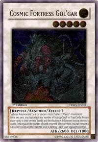Cosmic Fortress Gol'Gar (UTR) - Crimson Crisis - YuGiOh card