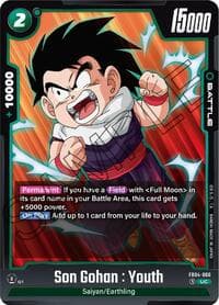 Son Gohan : Youth - Ultra Limit - Dragon Ball Super: Fusion World card
