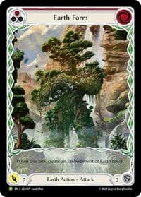 Earth Form (Red) - LGS307 - Flesh and Blood: Promo Cards - Flesh and Blood TCG card