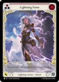 Lightning Form (Red) - LGS308 - Flesh and Blood: Promo Cards - Flesh and Blood TCG card