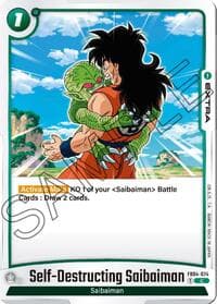 Self-Destructing Saibaiman - Ultra Limit - Dragon Ball Super: Fusion World card