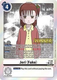 Jeri (Fake) (Store Tournament 2024 Oct. - Dec. Winner Pack) - Digimon Promotion Cards - Digimon Card Game card