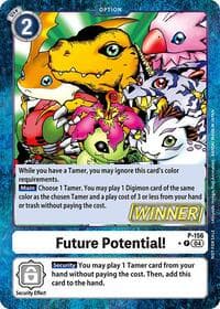 Future Potential! (Store Tournament 2024 Oct. - Dec. Winner Pack) - Digimon Promotion Cards - Digimon Card Game card