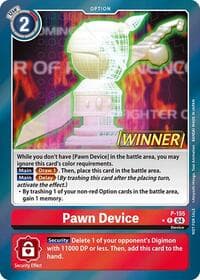 Pawn Device (Store Tournament 2024 Oct. - Dec. Winner Pack) - Digimon Promotion Cards - Digimon Card Game card
