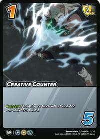 Creative Counter - Challenger Series: My Hero Academia - Dark Hero Arc - UniVersus card