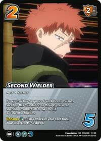 Second Wielder - Challenger Series: My Hero Academia - Dark Hero Arc - UniVersus card