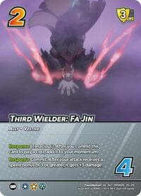 Third Wielder: Fa Jin (Alternate Art) - Challenger Series: My Hero Academia - Dark Hero Arc - UniVersus card