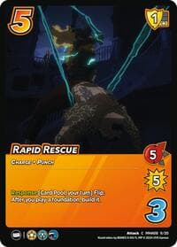 Rapid Rescue - Challenger Series: My Hero Academia - Dark Hero Arc - UniVersus card