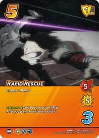 Rapid Rescue (Alternate Art) - Challenger Series: My Hero Academia - Dark Hero Arc - UniVersus card