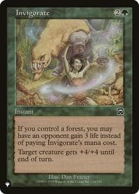 Invigorate (MMQ) - The List Reprints - Magic: The Gathering card