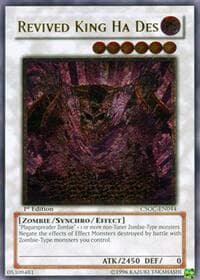 Revived King Ha Des (UTR) - Crossroads of Chaos - YuGiOh card