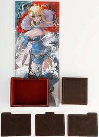 Kings of Providence Genuine Leather Dicewinder Deck Box  (Crown of Camelot) - ManaMoon Deck Boxes - Deck Boxes card