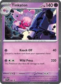 Tinkaton - 140 (Cosmo Holo) - SV: Scarlet & Violet Promo Cards - Pokemon card