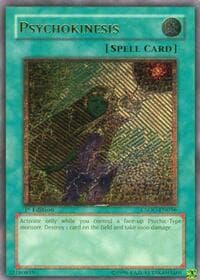 Psychokinesis (UTR) - Crossroads of Chaos - YuGiOh card