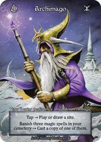 Archimago (Foil) - Arthurian Legends - Sorcery: Contested Realm card