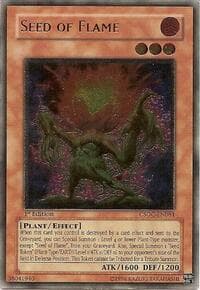 Seed of Flame (UTR) - Crossroads of Chaos - YuGiOh card