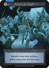 Attack by Night - Arthurian Legends - Sorcery: Contested Realm card