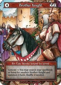 Brother Knight (Foil) - Arthurian Legends - Sorcery: Contested Realm card