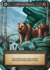 Brown Bears - Arthurian Legends - Sorcery: Contested Realm card