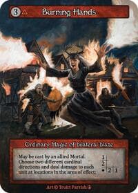 Burning Hands - Arthurian Legends - Sorcery: Contested Realm card