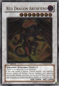 Red Dragon Archfiend (UTR) - The Duelist Genesis - YuGiOh card