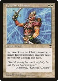 Gossamer Chains - Visions - Magic: The Gathering card