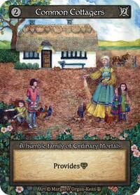 Common Cottagers - Arthurian Legends - Sorcery: Contested Realm card