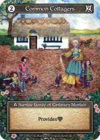 Common Cottagers (Foil) - Arthurian Legends - Sorcery: Contested Realm card
