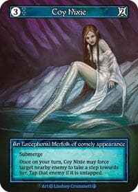 Coy Nixie (Foil) - Arthurian Legends - Sorcery: Contested Realm card