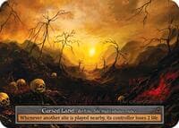 Cursed Land (Foil) - Arthurian Legends - Sorcery: Contested Realm card