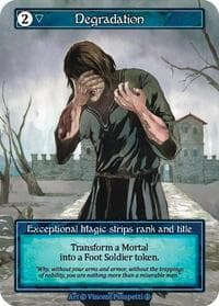 Degradation (Foil) - Arthurian Legends - Sorcery: Contested Realm card