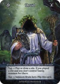 Druid (Box Topper) - Arthurian Legends - Sorcery: Contested Realm card