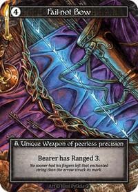 Fail-not Bow (Foil) - Arthurian Legends - Sorcery: Contested Realm card