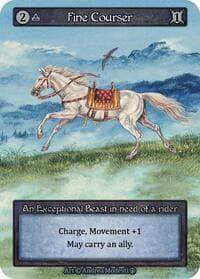 Fine Courser - Arthurian Legends - Sorcery: Contested Realm card