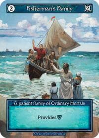 Fisherman's Family (Foil) - Arthurian Legends - Sorcery: Contested Realm card