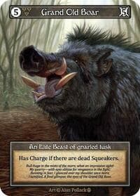 Grand Old Boar (Foil) - Arthurian Legends - Sorcery: Contested Realm card