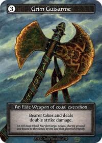 Grim Guisarme (Foil) - Arthurian Legends - Sorcery: Contested Realm card
