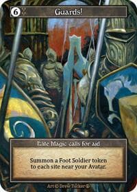 Guards! (Foil) - Arthurian Legends - Sorcery: Contested Realm card