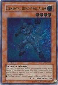 Elemental Hero Neos Alius (UTR) - Tactical Evolution - YuGiOh card