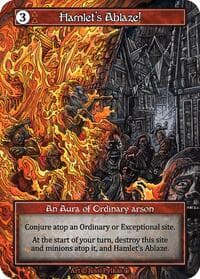 Hamlet's Ablaze! (Foil) - Arthurian Legends - Sorcery: Contested Realm card