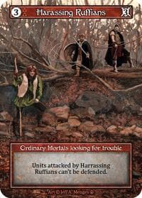 Harassing Ruffians (Foil) - Arthurian Legends - Sorcery: Contested Realm card